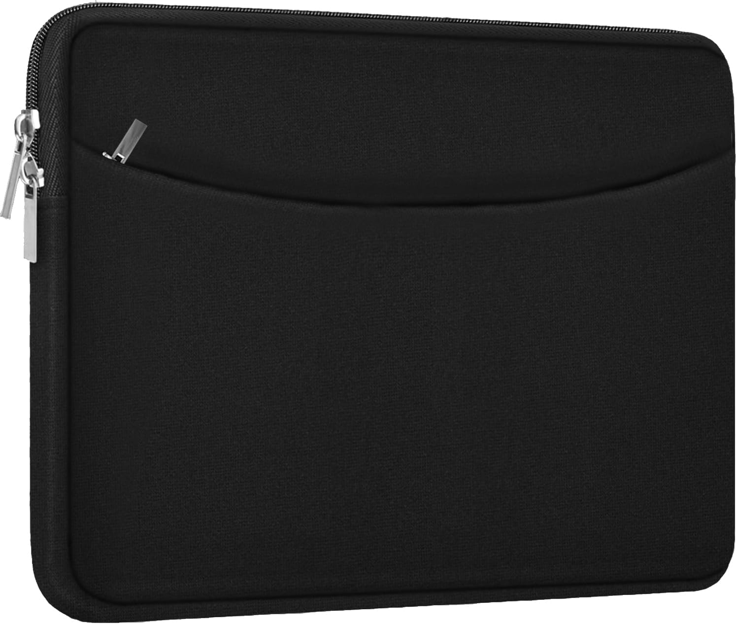 Laptop Sleeve Case 14 inch, Shockproof Protective Laptop Cover Briefcase Carrying Computer Bag with Accessory Pocket Portable Computer Sleeve for 14″ MacBook, HP, Dell, Lenovo, Acer, Black