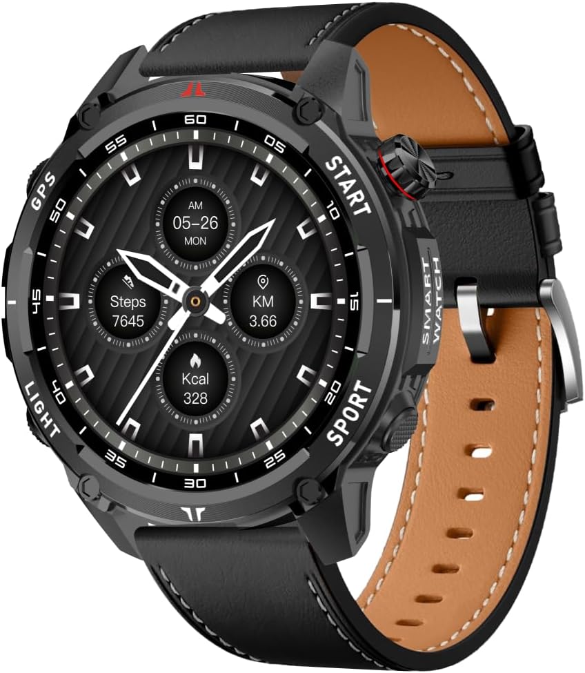 Fitness Tracker Watch with Heart Rate Monitor Activity Tracker with Pedometer Smart Watch Sleep Monitor with Step Counter Calories Blood Oxygen Blood Pressure Monitor Make/Answer Call Health Tracker