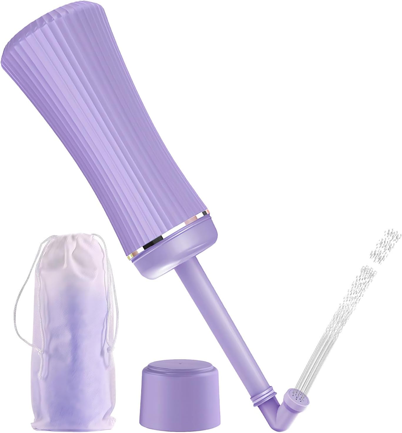 Perineal Bottle – 400ml Leakproof Sprayer, Manual Handheld Portable Bidet, Hygienic Personal Care Device, Postpartum Recovery Tool for Mom, Feminine Hygiene, Travel, Toilet, Hospital