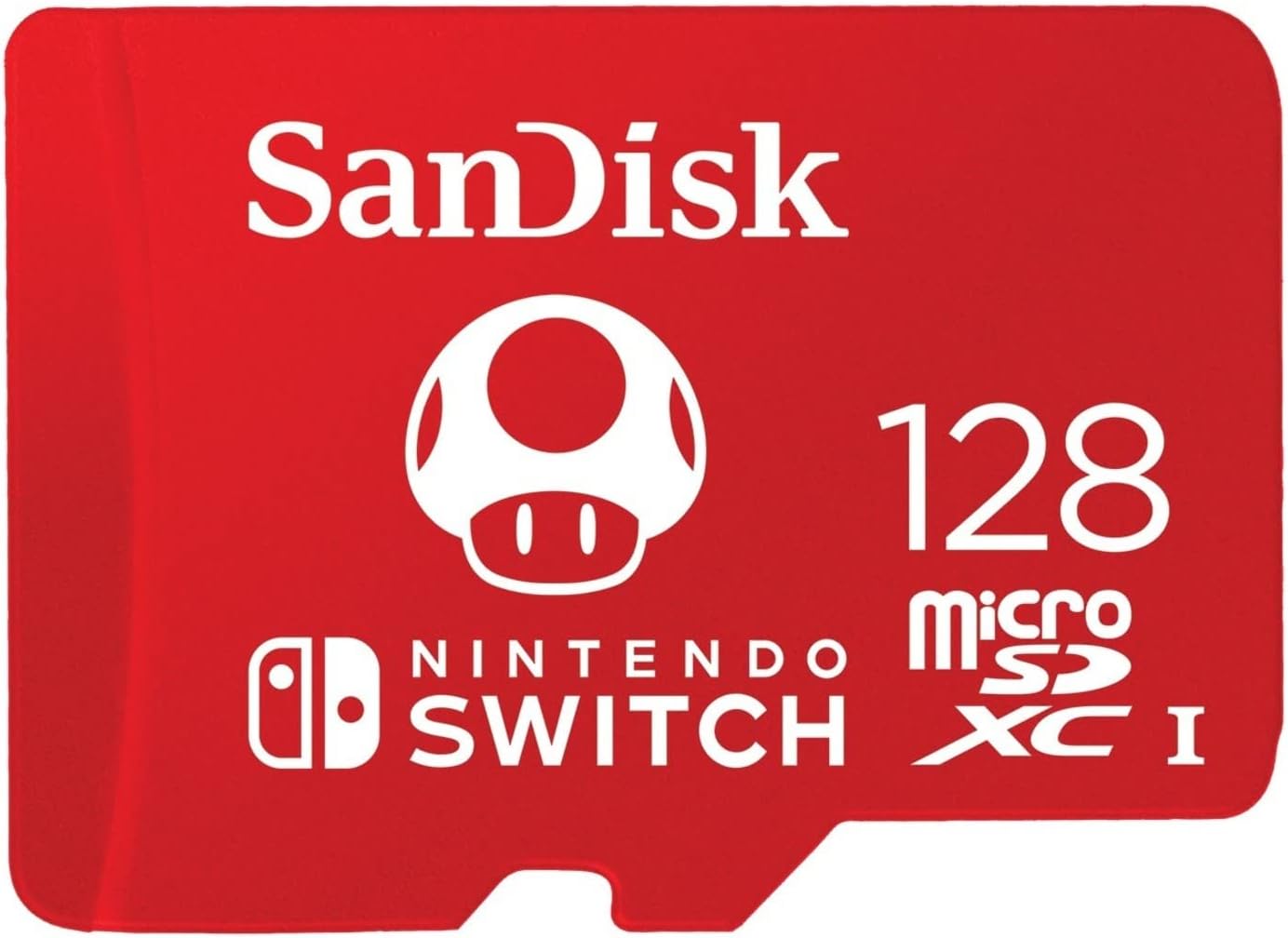 SanDisk 128GB microSDXC-Card, Licensed for Nintendo-Switch – SDSQXAO-128G-GNCZN