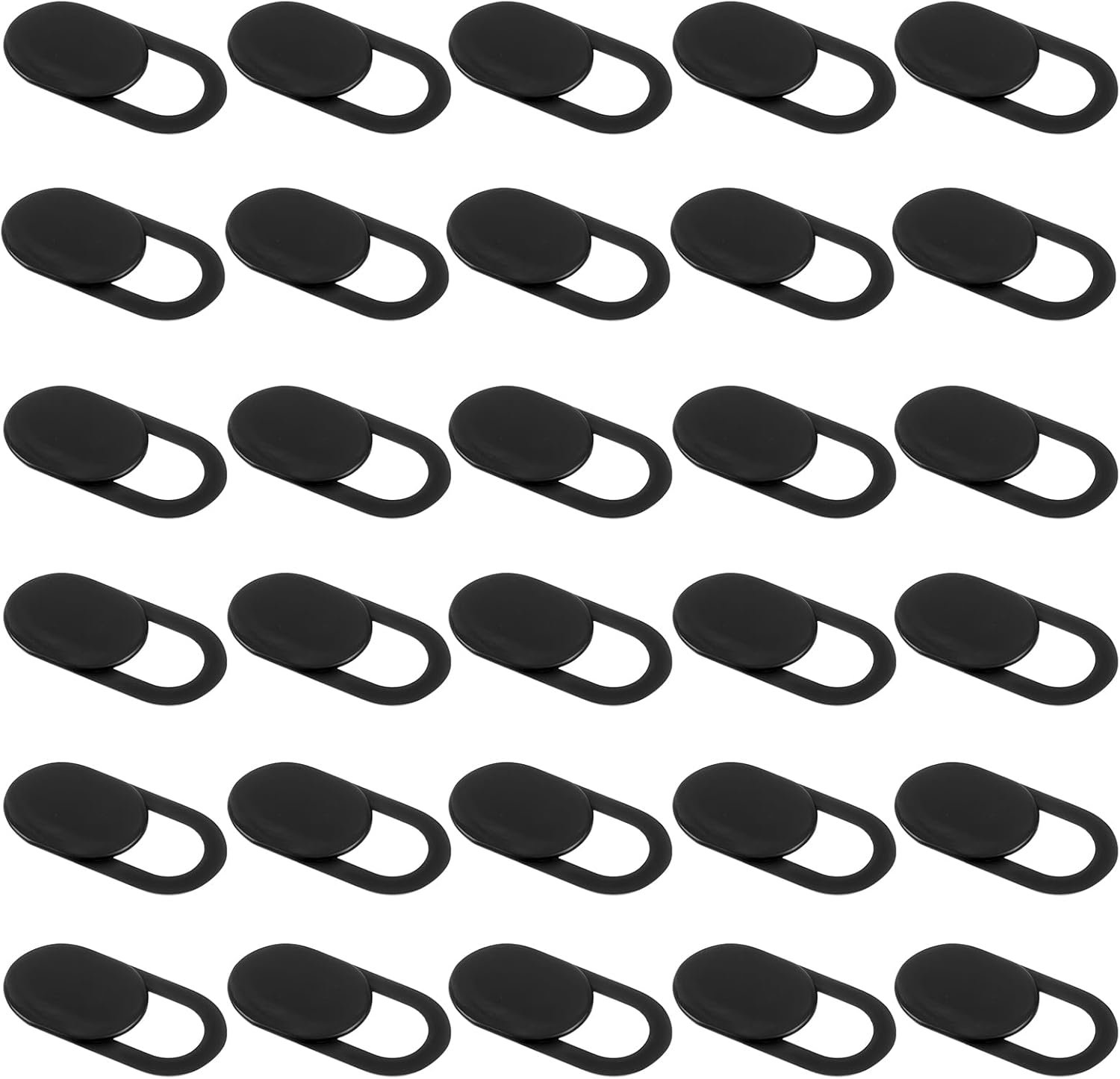 Giantree 30Pcs Camera Cover, Webcam Cover, Camera Privacy Covers Slide, Phone Laptop Cameras Covering Slide, Webcam Covers for Protect Your Privacy Security Fits Most Laptop, Desktop, Smartphone