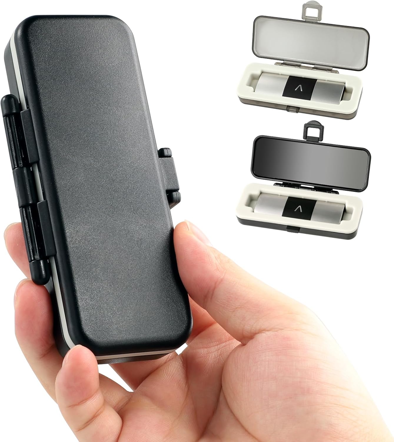 Hard Shell Case Only for KardiaMobile 6L & 6L MAX Heart EKG Monitor, Waterproof & Scratch-Resistant Kardia Mobile 6L Case, Easy to Carry