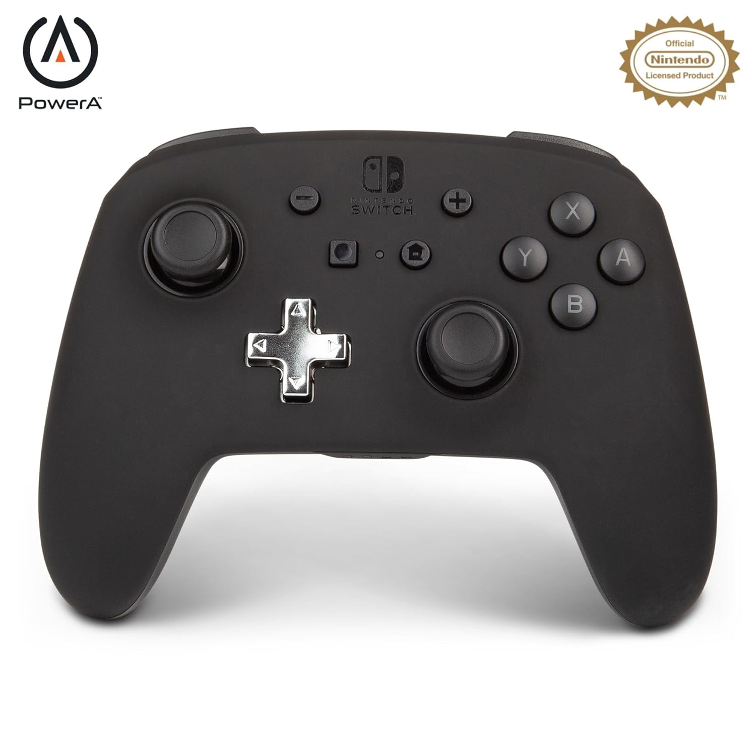 PowerA Enhanced Wireless Controller for Nintendo Switch / Switch 2 / Switch Lite / OLED Model – Black – Gamepad, game controller, Officially Licensed