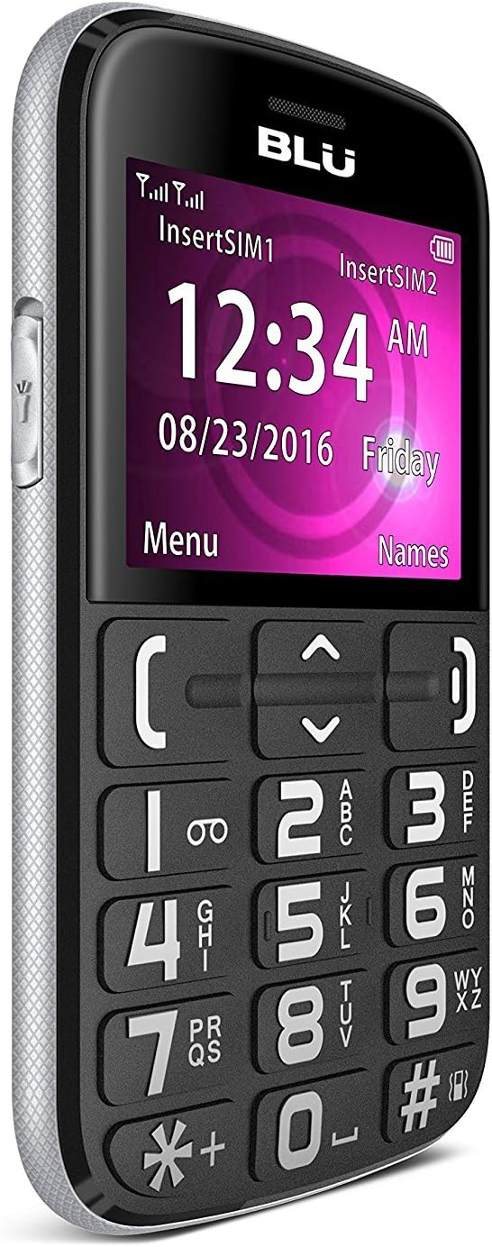 BLU JOY – 2.4″, Factory Unlocked Phone – Black
