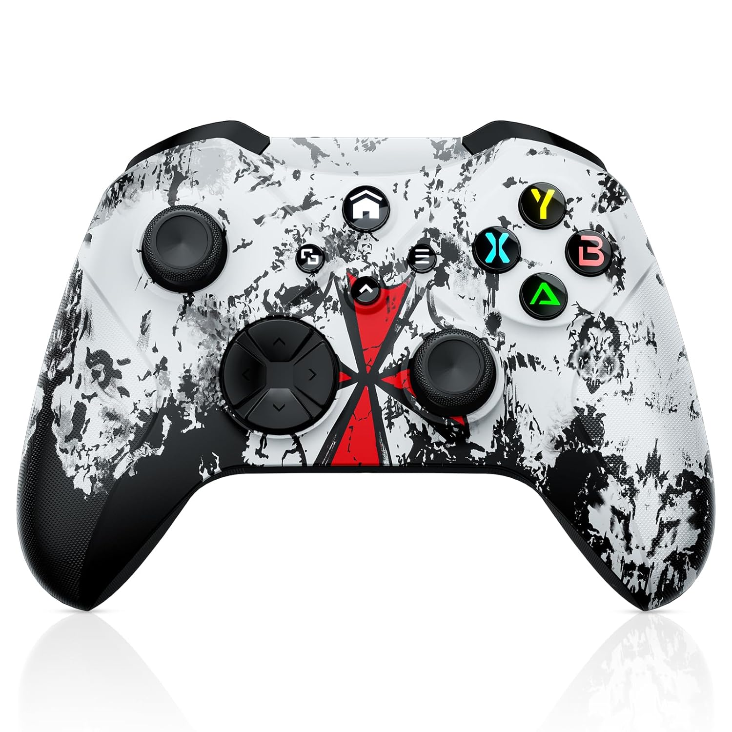 Gamrombo Wireless Controller for X-box Series X/S/X-box One/X-box One S/One X, Android PC,Dual Vibration Turbo Function Macro Function 3.5mm Headphone