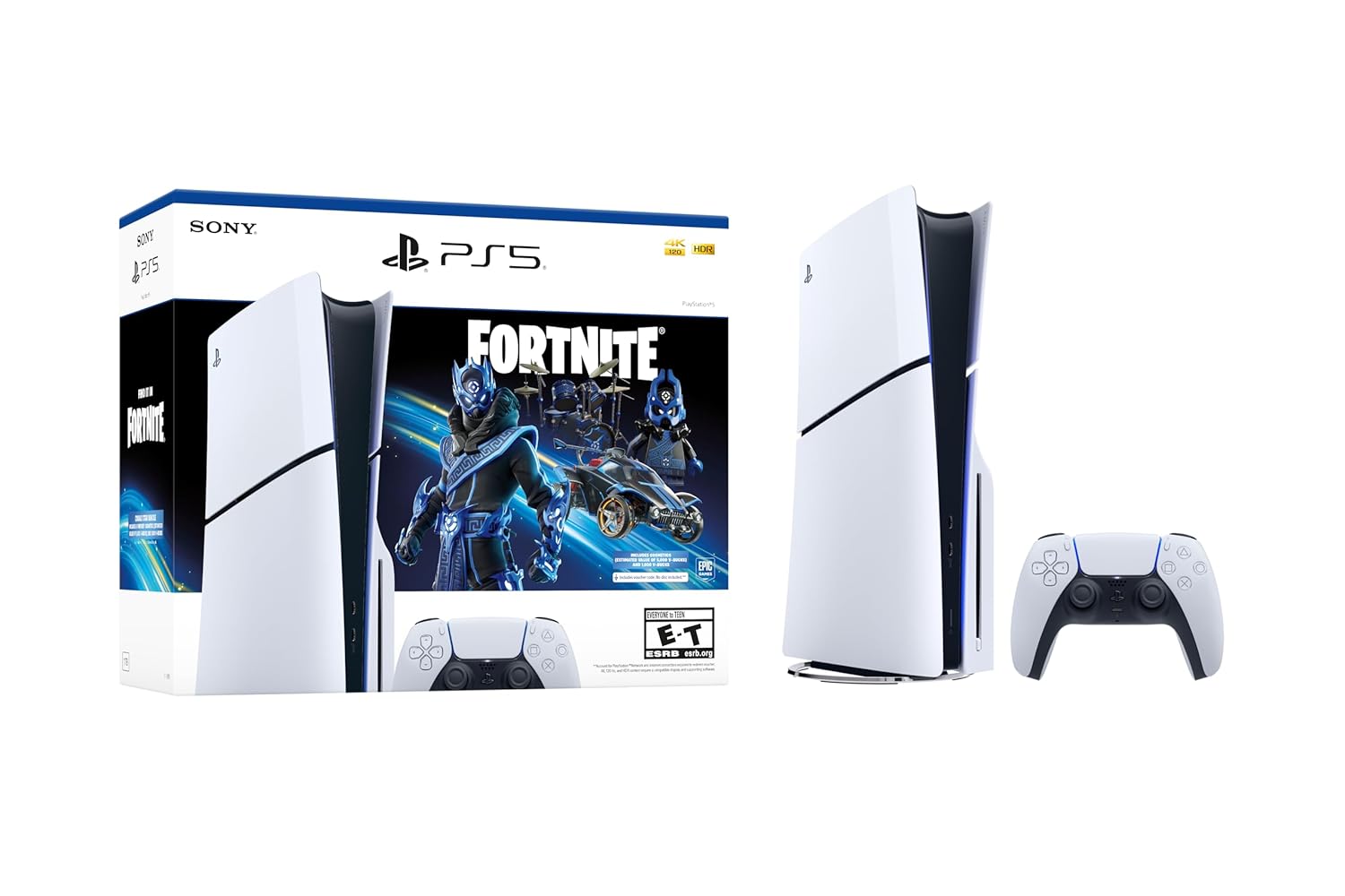 PlayStation PS5 Console – Fortnite Cobalt Star Disc Edition