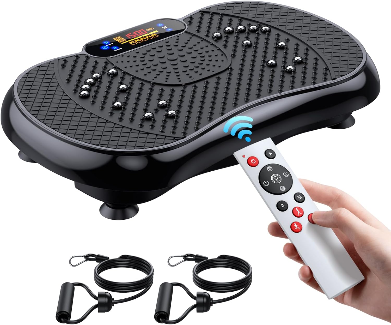 Vibration Plate Exercise Machine, Lymphatic Drainage Machine for Weight Loss, Shake Vibrating Plate Full Body Workout Fitness Platform, Vibration Board For Shaping Wellness,Home Sport Gym-330lbs