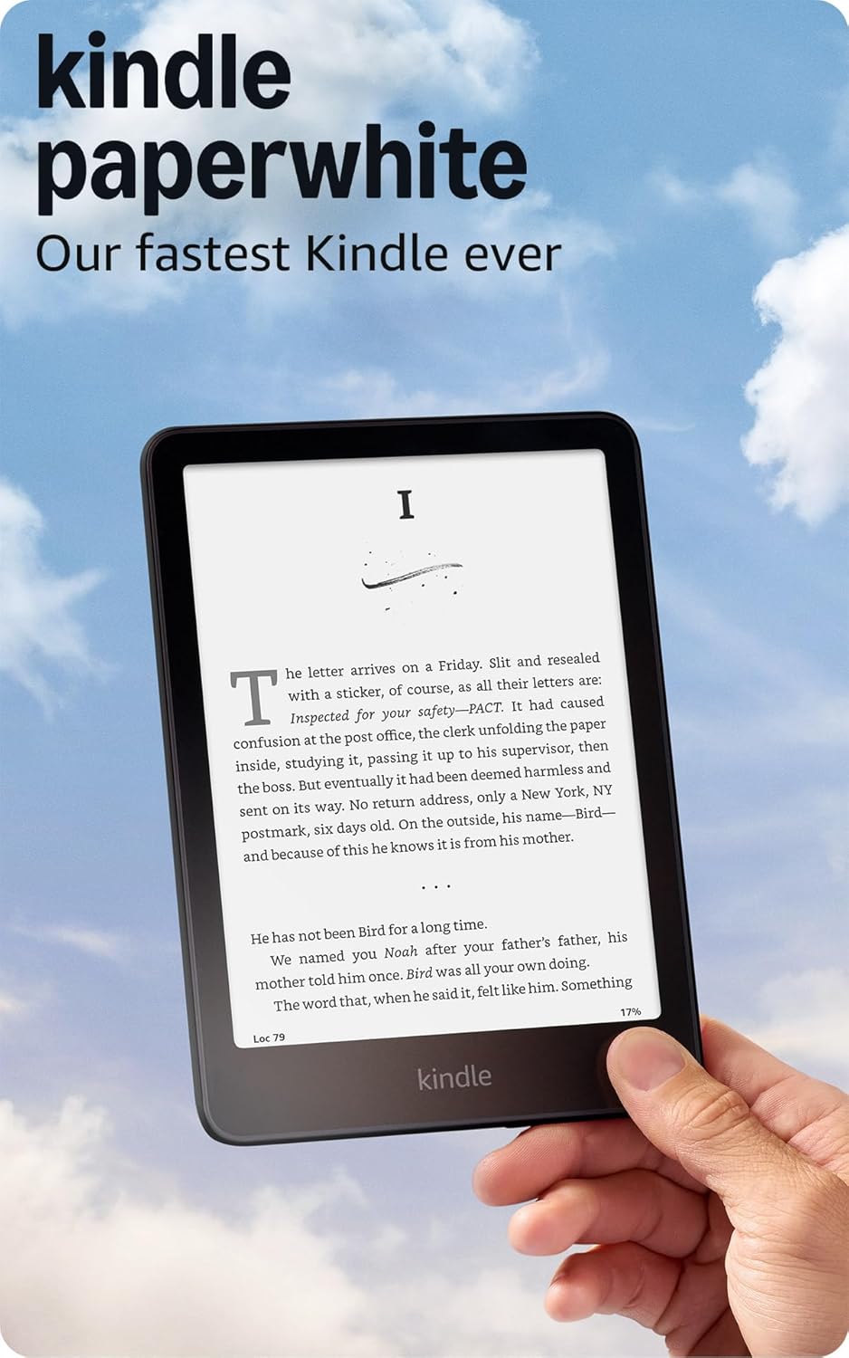 Amazon Kindle Paperwhite 16GB (newest model) – Our fastest Kindle ever, with new 7″ glare-free display and weeks of battery life – Black