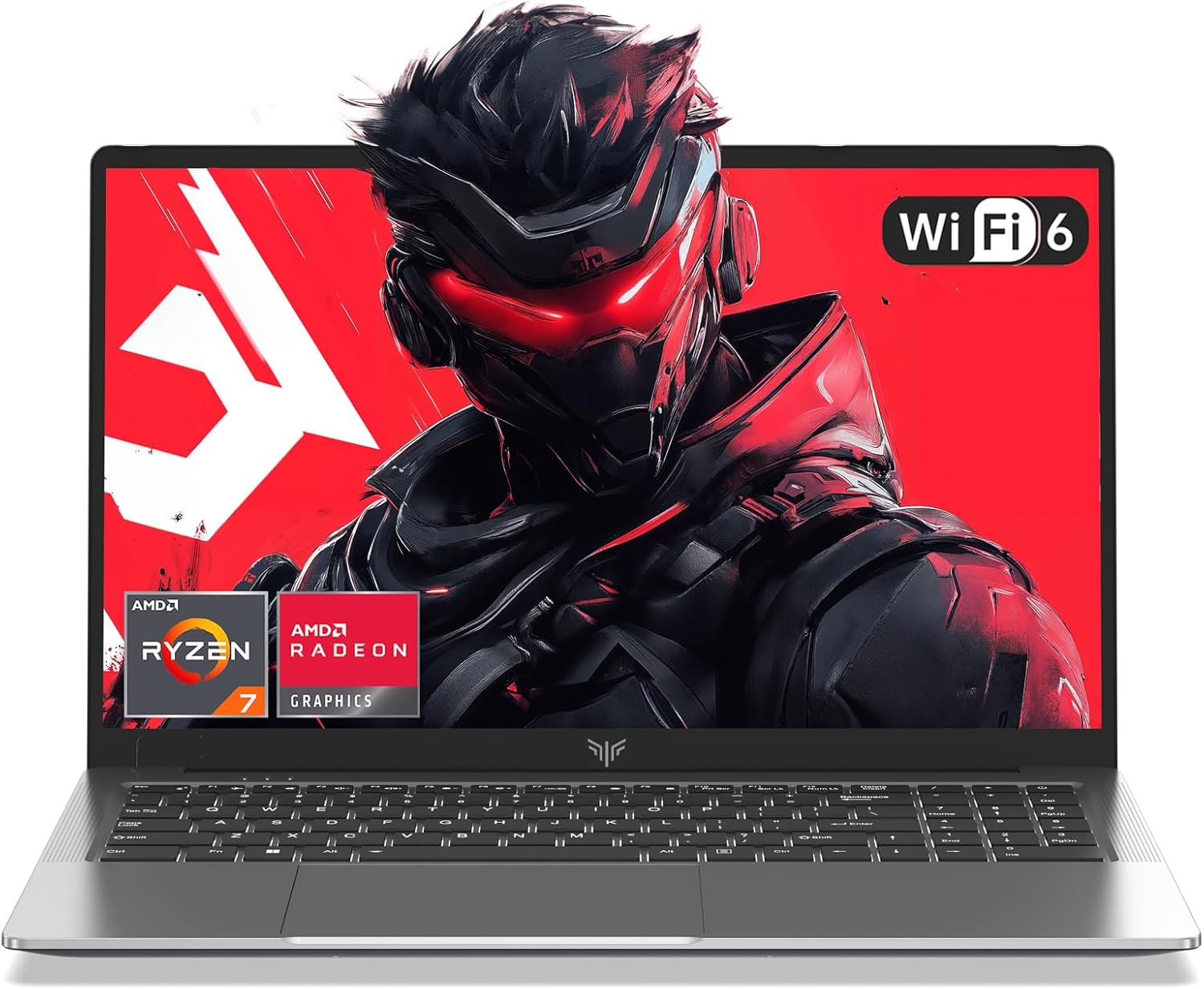 2026 New Gaming Laptop with AMD Ryzen7 5000 Series(Up to 4.3GHZ,8C/16T),AMD Radeon Graphics,16GB DDR4x2 512GB SSD Windows Laptop Computer with Numeric Keyboard,15.6 inch IPS Display,WIFI6