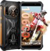 FOSSIBOT F101 Pro Rugged Call Phone Unlocked,Waterproof Smartphone,15+128GB/1TB Storage,4G Dual SIM OTG Octa-core 18W10600mAh 123dB Loud Volume Phone 5.45″ 24MP+8MP Camera,2025 Orange