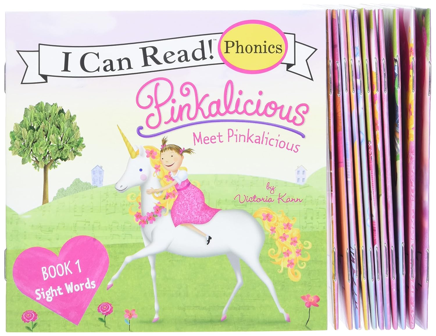 Pinkalicious 12-Book Phonics Fun!: Includes 12 Mini-Books Featuring Short and Long Vowel Sounds – Early Reader Collection for Sight Words and Literacy Development (Ages 3-6) (I Can Read Phonics, 5)