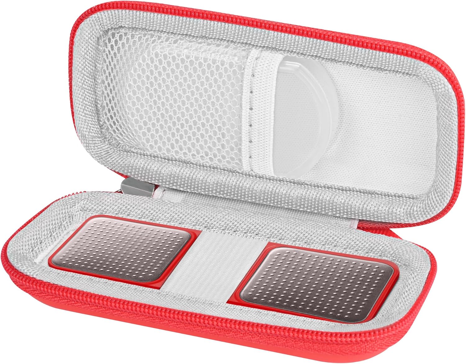 Heart Rate Monitor Case KardiaMobile EKG Monitor 1L 6L, Portable Hard EVA Kardia Mobile Case with Climbing Clip, Protective KardiaMobile EKG Organizer