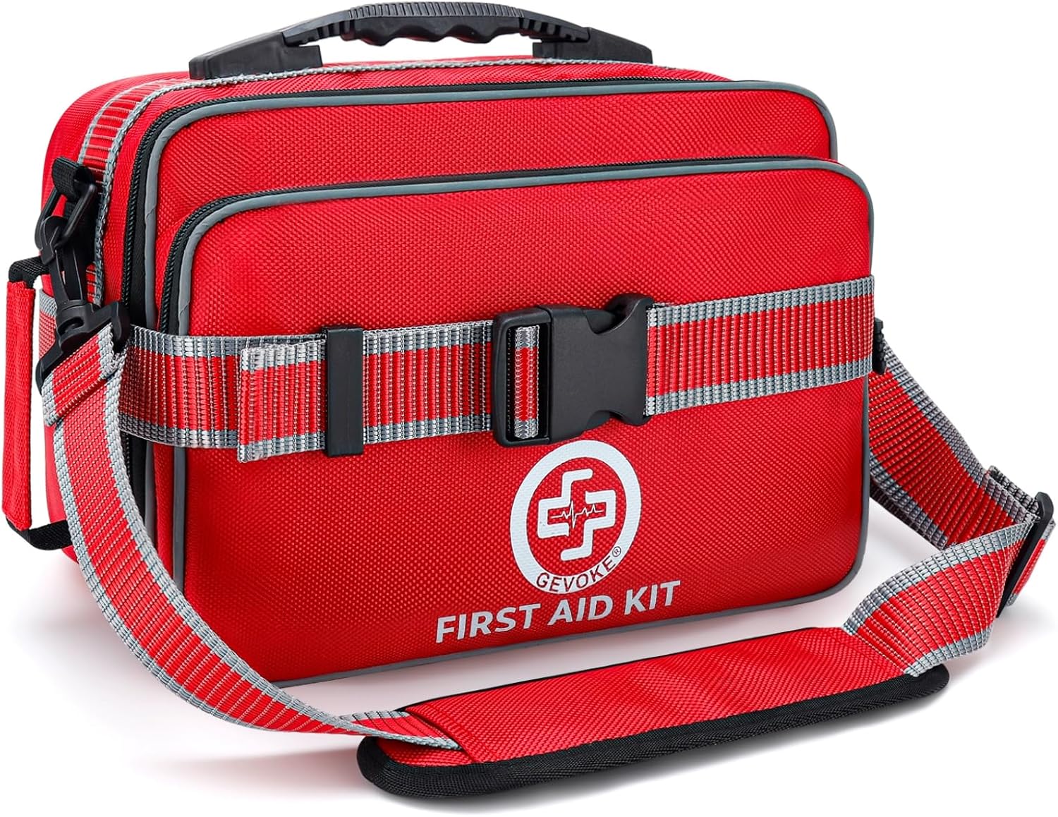 Professional 500 Piece Emergency First Aid Kit for Home, Car, Travel, Camping, Truck, Hiking, Sports, Office, Vehicle & Outdoor Emergencies – Emergency Medical Kit, Large First Aid Kit Survival