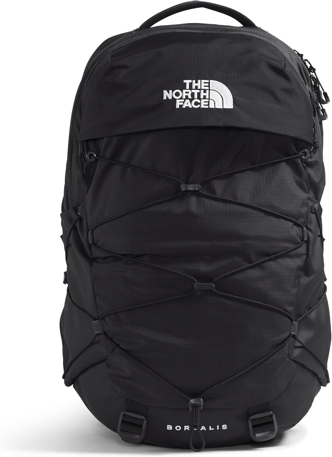 The North Face Borealis Commuter Laptop Backpack | Water Repellent Finish, 16″ Laptop Sleeve, Large Main Compartment for Everyday Carry, TNF Black/TNF Black-NPF, One Size