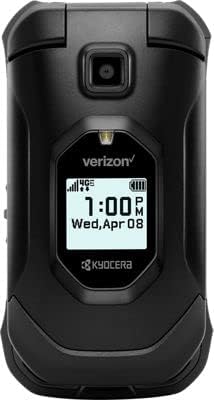 Kyocera DuraXV Extreme E4810 Verizon Rugged LTE Flip Basic Cell Phone Camera GPS Black- (Renewed) | Rugged, Flip, Basic Cell Phone, Camera, GPS