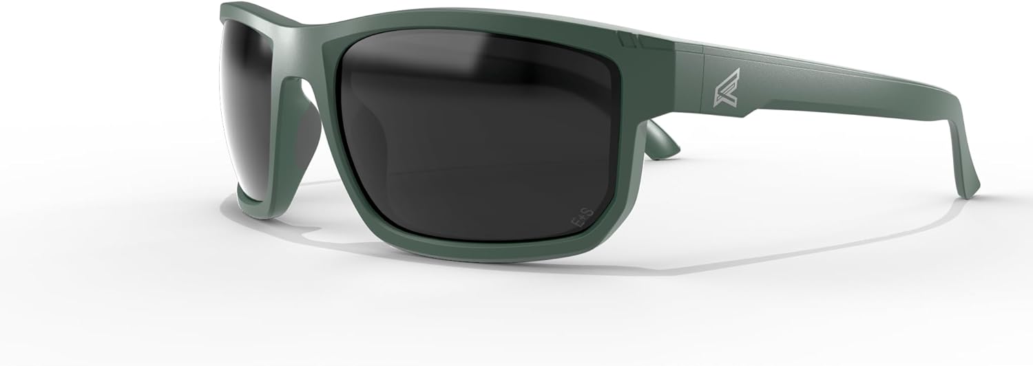 EDGE Defiance Wayfarer Safety Glasses, Polarized Z87 Safety Glasses, Mens Z87 Sunglasses, Protective Eyewear, Z87 Glasses