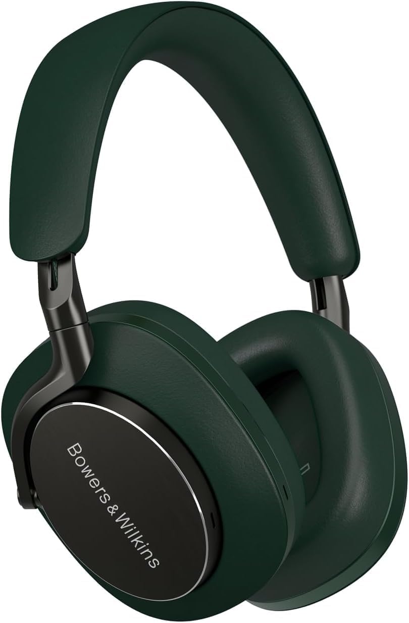 Bowers & Wilkins Limited Edition Px8 Over-Ear Bluetooth Headphones, Advanced Active Noise Cancellation Wireless Headphones, Luxurious Materials, 30-Hr Battery Life, 15-Min Quick Charging, Dark Forest