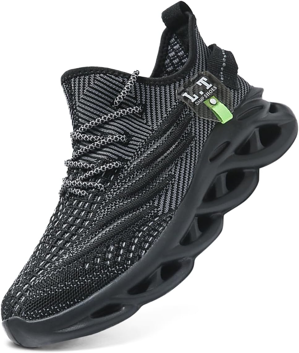 Men Running Shoes Men’s Tennis Shoes Lightweight Breathable Fashion Sneakers Non Slip Workout Gym Shoes for Running