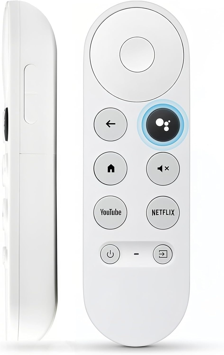 Replacement for Google Chromecast Remote (G9N9N) - Compatible with Chromecast 4K Snow/HD TV Streaming Stick, Voice Search Control