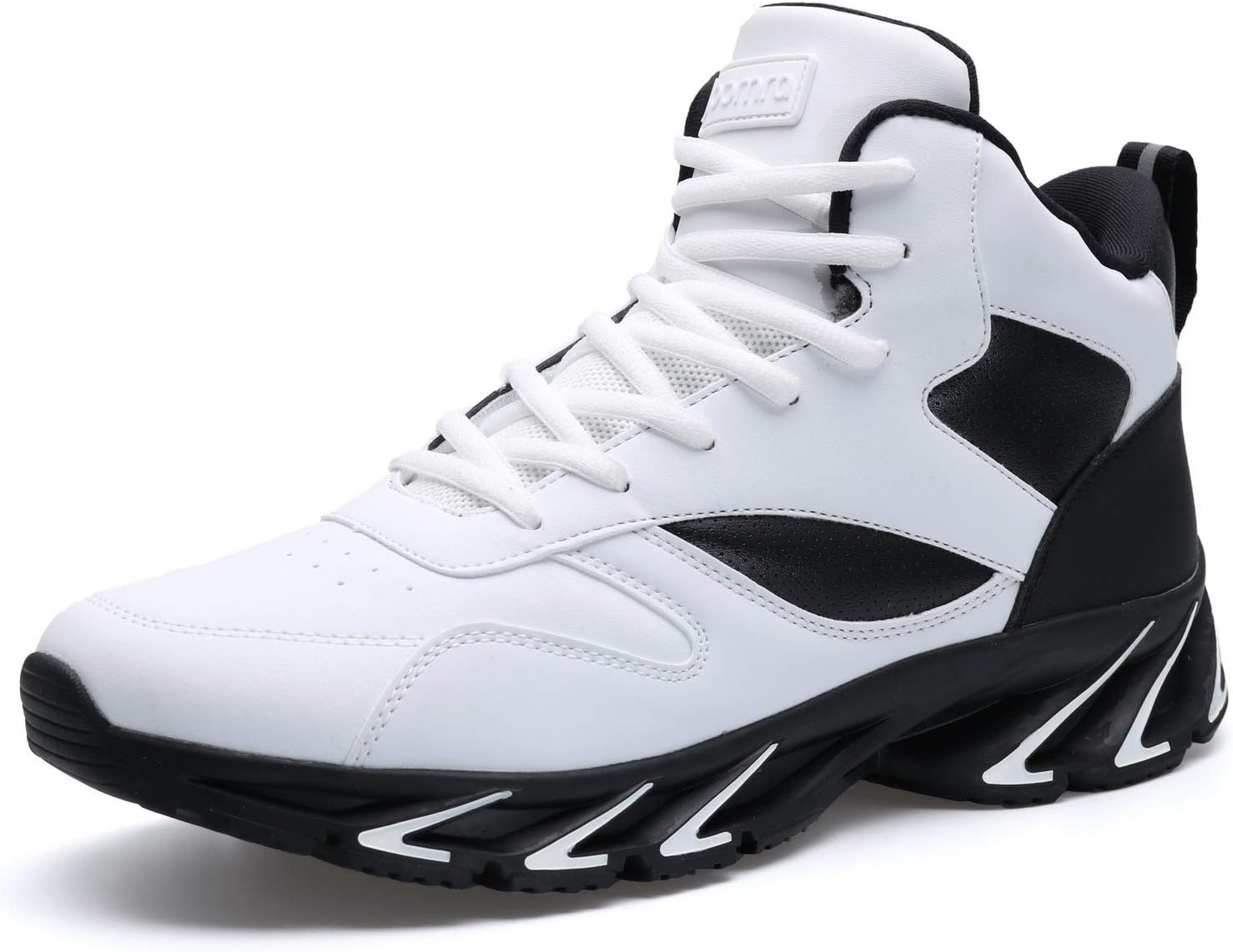 Joomra Men’s Stylish Sneakers High Top Athletic-Inspired Shoes