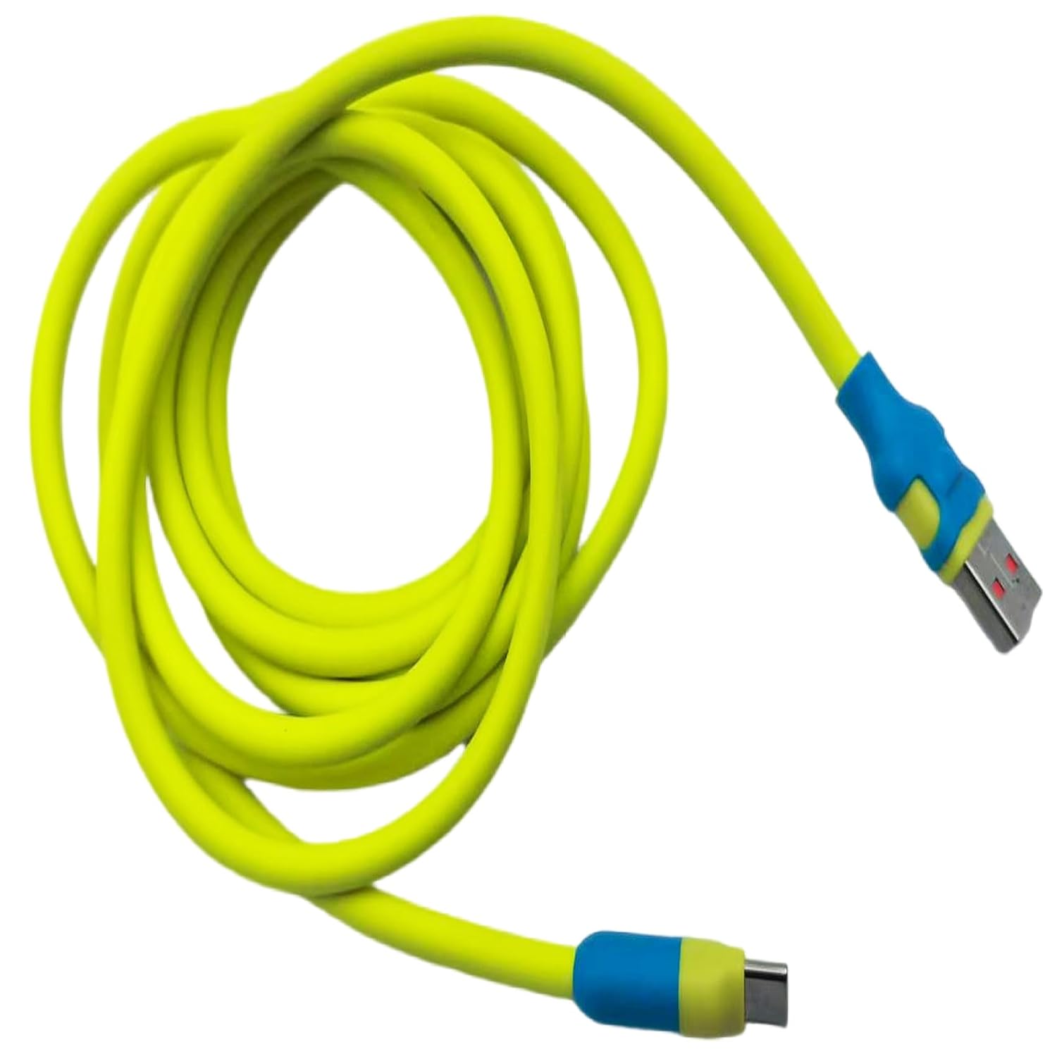 5-Foot USB to Type Cfast Charging Data Cable, Anti-Fracture USB-A Male Connector to Type-C Charging Data synchronous Charger Data Cable, Yellow