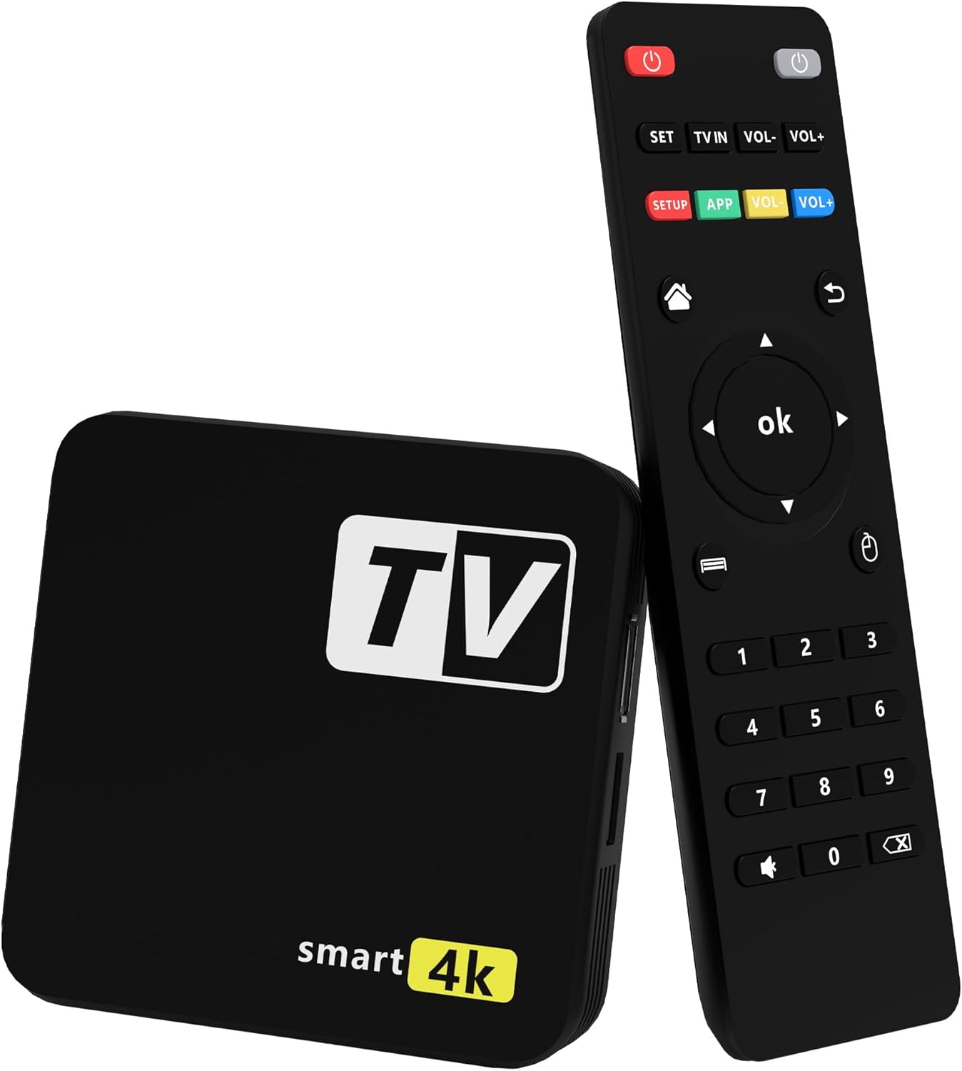 4K+ | HD/4K/HDR Streaming Device Featuring Remote, TV Controls, Blazing Fast Wi-Fi & Premium HDMI – Quick & Easy Setup