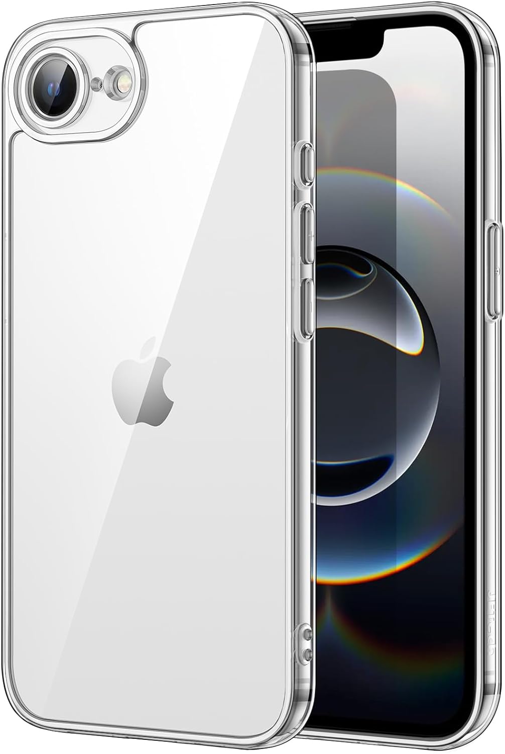 JETech Case for iPhone 17e (2026) / iPhone 16e, Non-Yellowing Shockproof Phone Bumper Cover, Anti-Scratch Clear Back, 6.1-Inch Display (Clear)