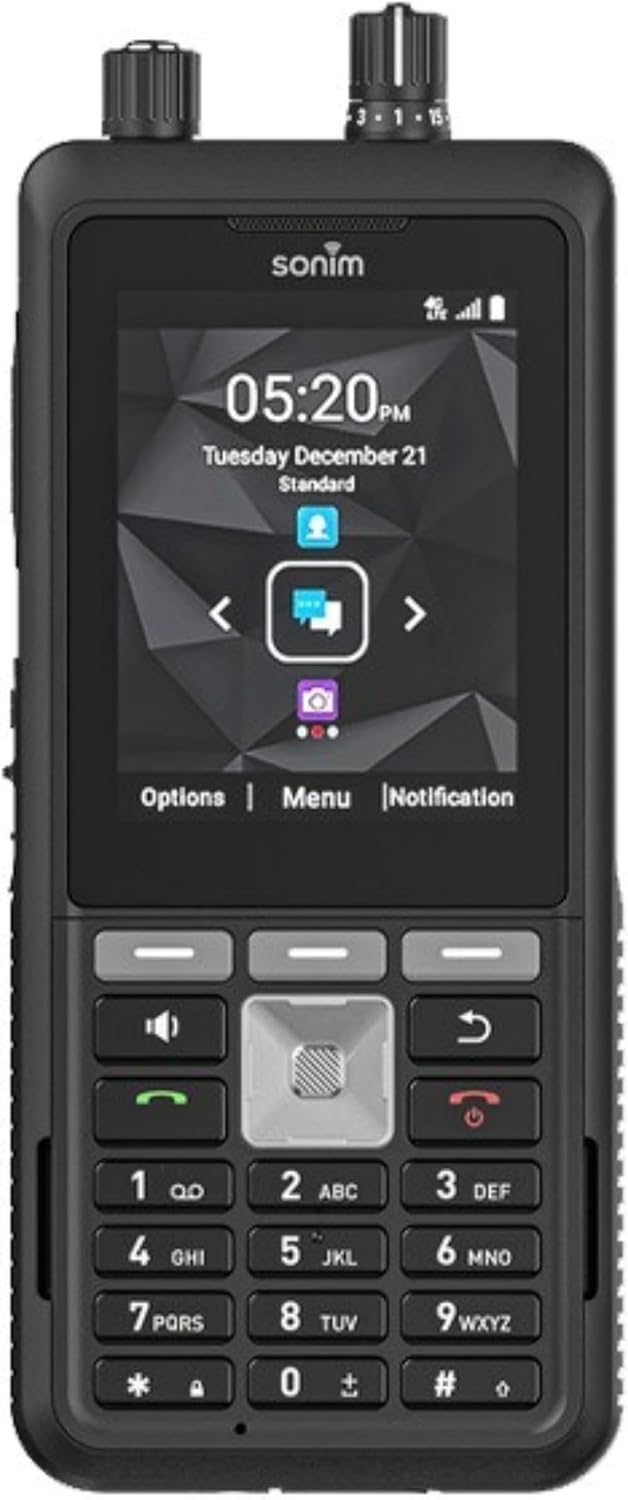 Sonim XP5 Plus XP5900 16GB Rugged Phone Rugged Unlocked Black (Renewed)