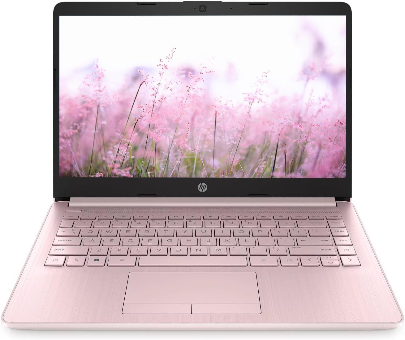 HP Portable 13.8″ HD IPS Laptop, Intel Celeron N Processor Up to 2.78GHz, 4GB DDR4, 64GB SSD, HDMI, RJ45, Webcam, Bluetooth, Windows 11, Pastel Pink(Renewed)