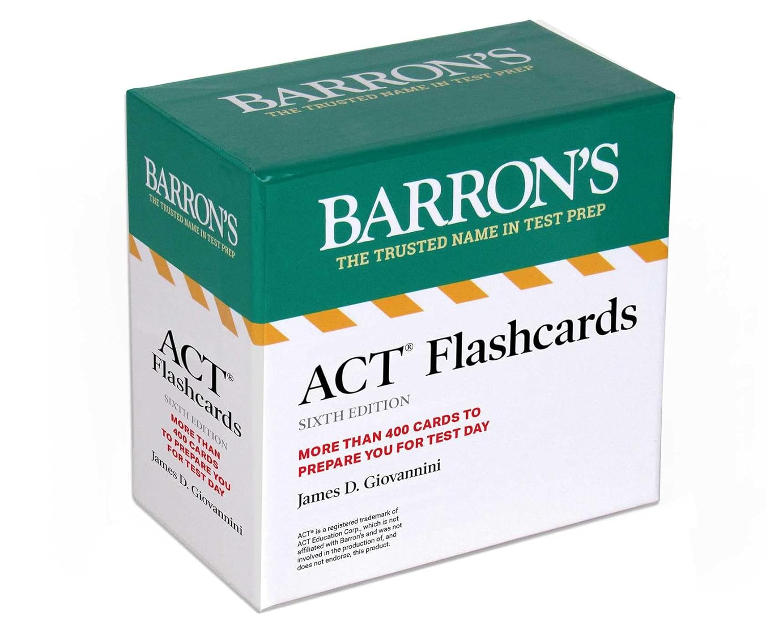 ACT Flashcards, Sixth Edition: Up-to-Date Review (2026) (Barron’s ACT Prep)