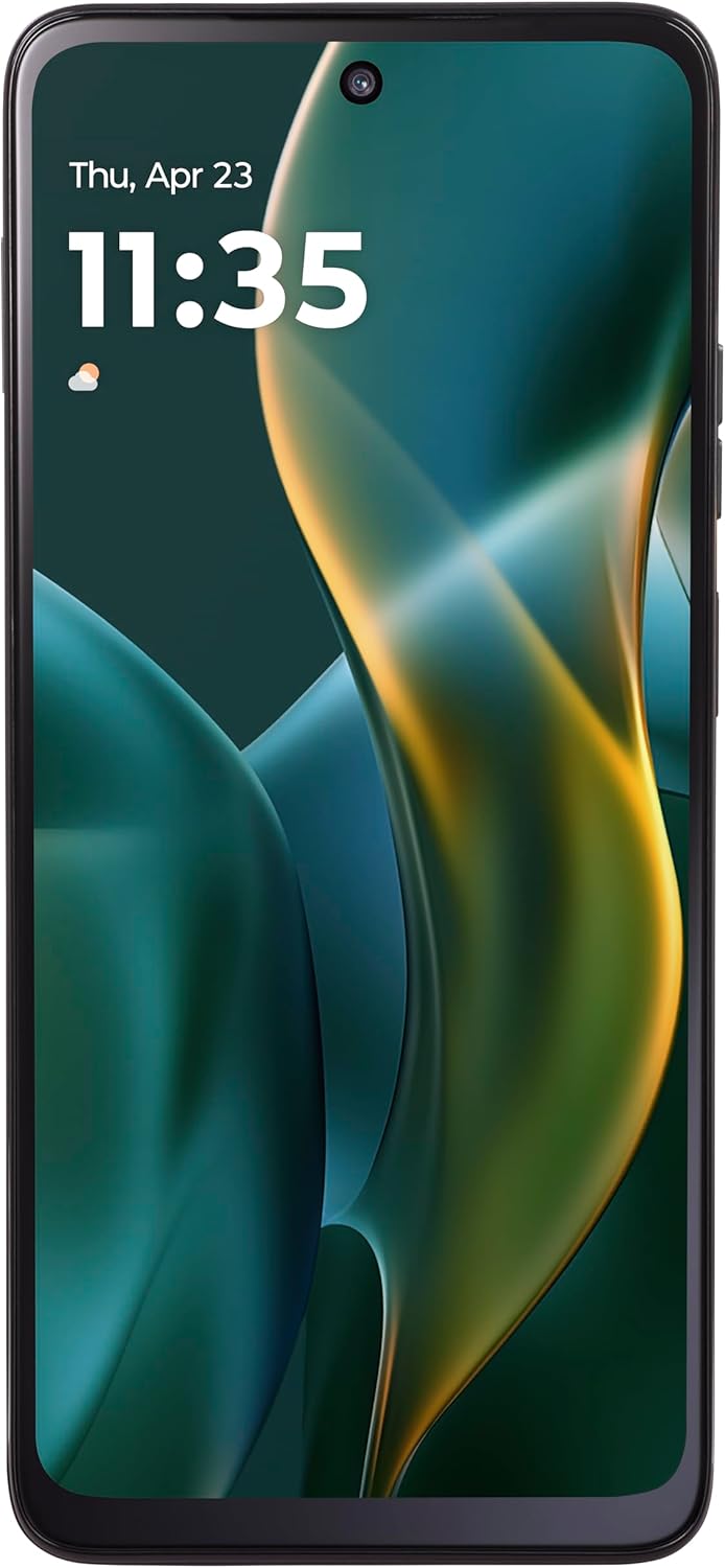 Total Wireless Motorola Moto G 2025, 128GB, 5G, 50MP Camera System, 6.7″ 120Hz Display, 5000mAh Battery, Unlocked Smartphone, Locked to Total Wireless – Gray