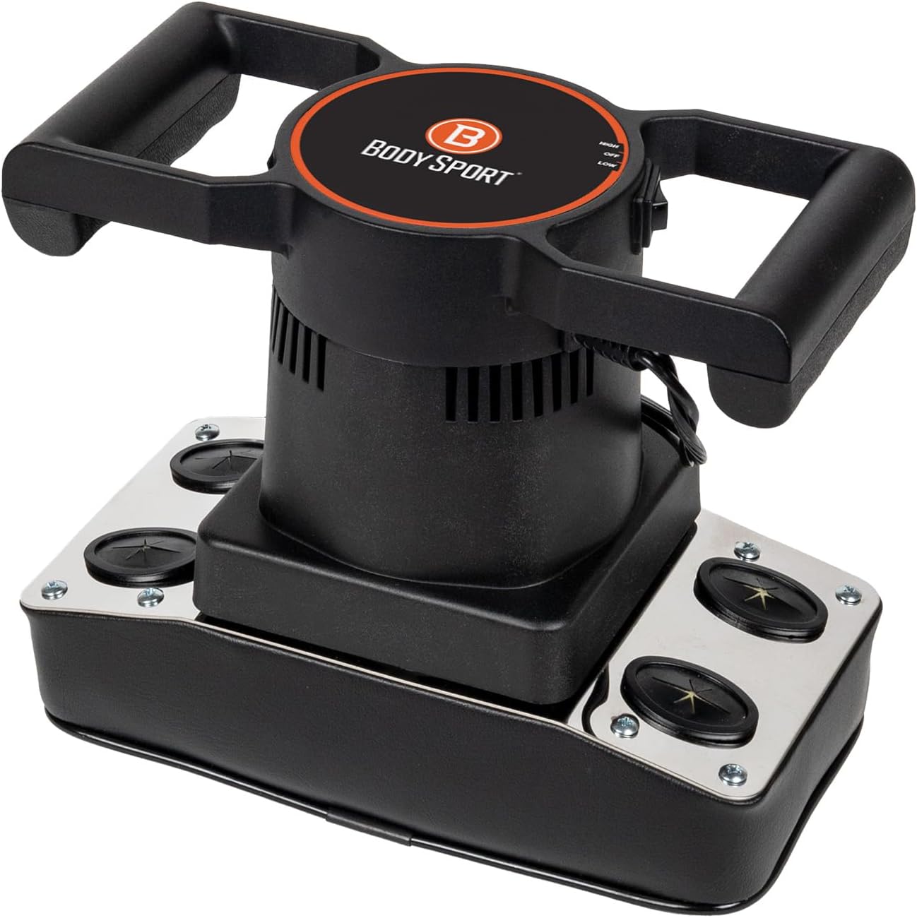 Body Sport Therapeutic Dual Speed Professional Vibrating Massager for Pain & Aching Muscle Relief – High-Powered, Effective, Chiropractic Myofascial Release Tool & Trigger Point Therapy