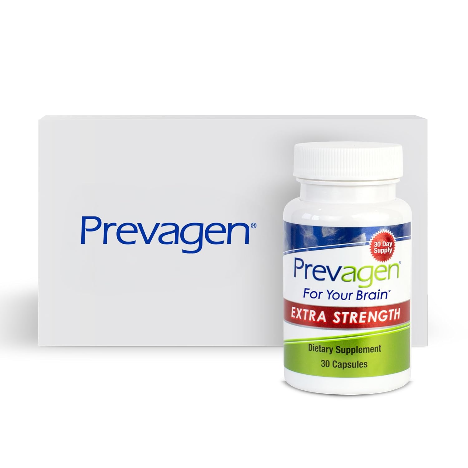 Prevagen Extra Strength – 30 Capsules (1 Month Supply) | Formulated for Your Brain | 20mg of Apoaequorin Plus Vitamin D3