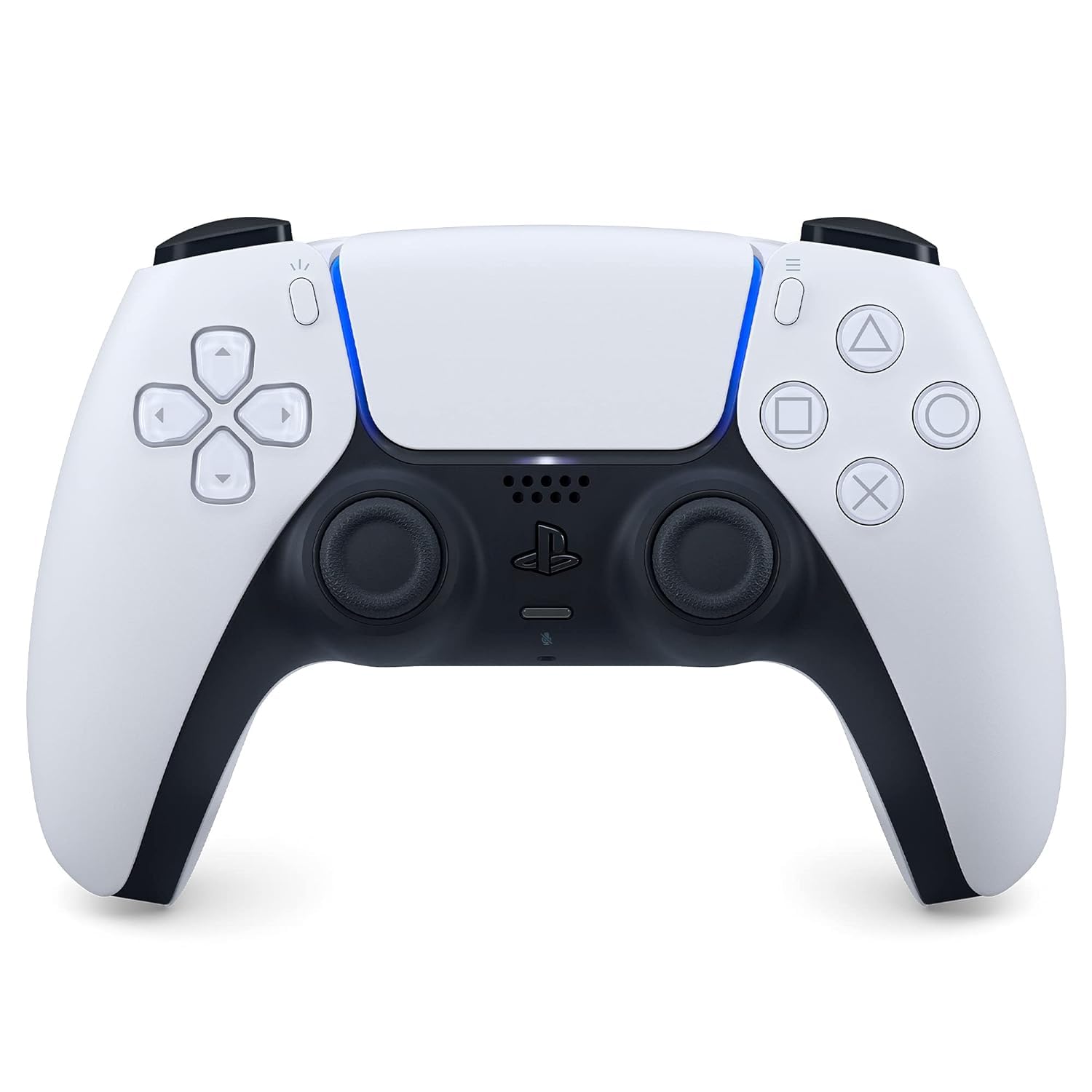 Playstation 5 DualSense Wireless Controller – White (Renewed)
