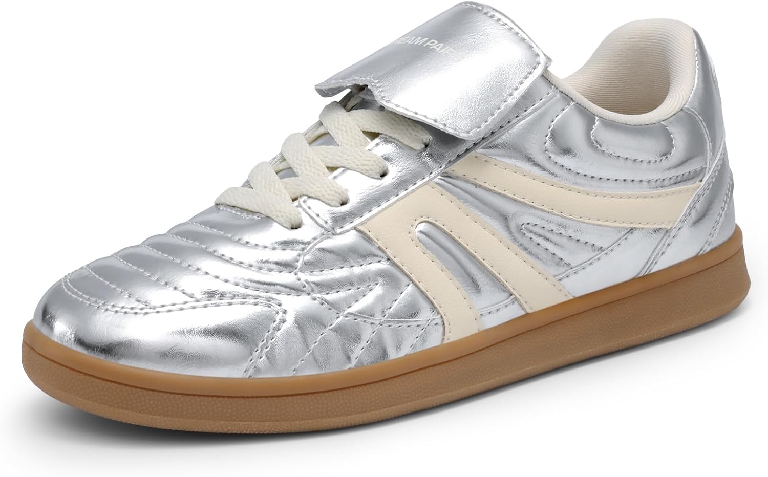 DREAM PAIRS Women’s Tennis Sneakers Walking Casual Lace-Up Footwear Comfortable Trendy Fold-Over Design Fashion Sneakers Shoes