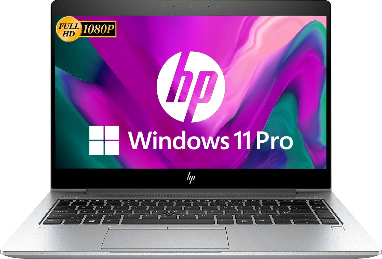 HP EliteBook 840 G6 14″ FHD Laptop Computer, 8th Gen Intel Core i5-8365U 1.6GHz, 16GB DDR4 RAM 256GB SSD, HDMI, Type-C, Webcam, Windows 11 Pro (Renewed)