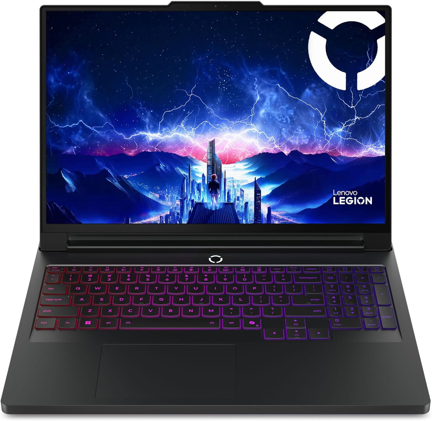 Lenovo Legion Pro 7i Gen 10, AI Gaming Laptop, Intel Ultra 9 275HX, 16″ OLED 2.6K (2560×1600) 240Hz 500 nits, 64GB DDR5, 2TB SSD, NVIDIA RTX 5080, 5MP Camera E Shutter, Wi-Fi 7, Win 11 – Black