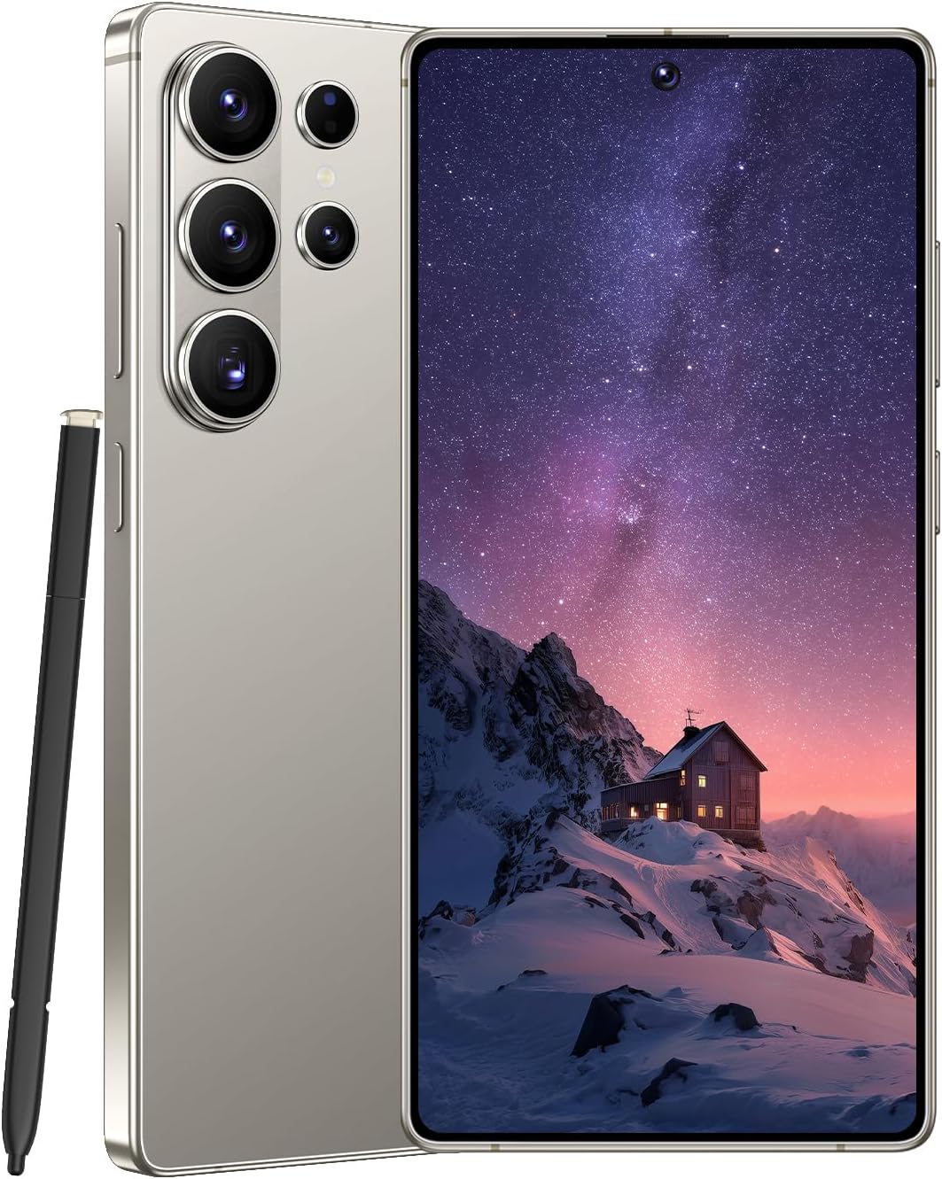 I26 Ultra Business 5G Smartphone, Dual SIM, 12GB+512GB, Snapdragon 8 Gen 4, 6.99″ Screen, 7000mAh, Android 15, Stylus Pen & Face Unlock (Gray)