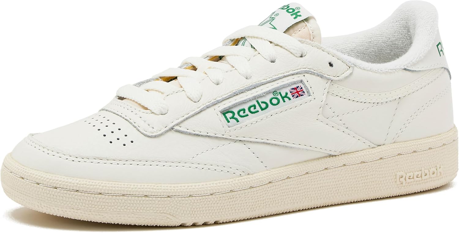 Reebok Club C 85 Vintage Tennis Sneakers for Women, Casual White Womens Shoes, Size 5 to 11