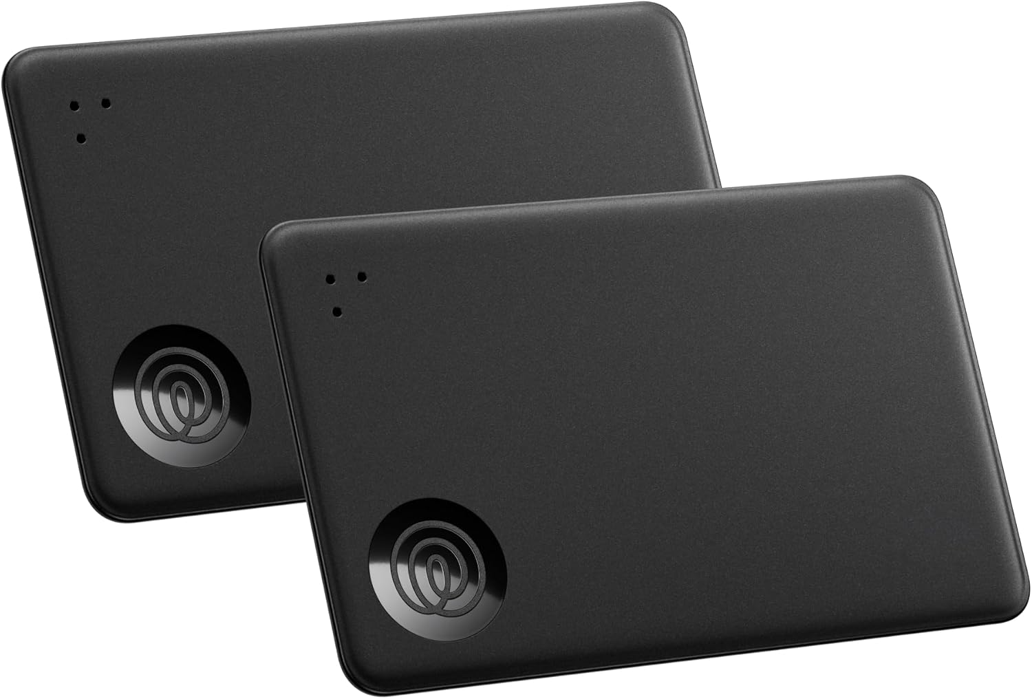 Life360 Tile Slim – Wallet Finder, Bluetooth Tracker and Item Locator for Luggage Tags, Passports and More. Both iOS and Android Compatible. Phone Finder. 2-Pack (Black)