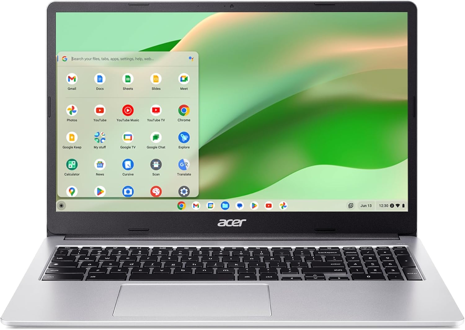 acer Chromebook 315 Laptop | Intel Celeron N4500 | 15.6″ Full HD IPS Display | Intel UHD Graphics | 4GB LPDDR4X | 64GB eMMC | Intel Wi-Fi 6 | DTS Audio | USB Type-C | Chrome OS | CB315-4H-C8XU