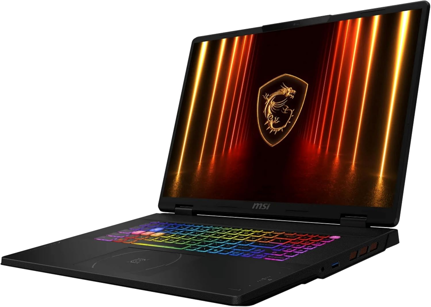msi Crosshair 18 HX AI 18″ 2560×1600 240Hz Display Gaming Laptop, Intel Core Ultra 9 275HX, NVIDIA RTX 5070 8GB GDDR7, 32GB RAM, 2TB NVMe SSD, Windows 11 Home, w/ZYN HDMI Cable