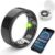 Smart Ring with Sleep Monitoring, Step Counting, Heart Rate, Blood Oxygen for iOS and Android, No Subscription Fee, IP68 Waterproof Health Tracker (Black, 11)