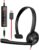 NUBWO HW02 USB Headset with Microphone Noise Cancelling &in-line Control, Ultra Comfort Computer Headset for Laptop pc, On-Ear Wired Office Call Center Headphone for Boom Skype Webinars（Black）