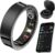 Smart Ring for Women Men, Fitness Tracker Ring with Body Temperature, Heart Rate, Blood Oxygen, Sleep Monitor, Calories, No Subscription Fee, IP68 Waterproof for iPhone & Android (Black, #8)