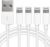 4Pack [Apple MFi Certified] Charger Lightning to USB Charging Cable Cord Compatible iPhone 14/13/12/11 Pro/11/XS MAX/XR/8/7/6s Plus,iPad Pro/Air/Mini,iPod Touch (3.3ft)