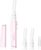 Facial Hair Removal for Women, Painless Eyebrow Trimmer with Pivoting Head, Electric Battery Operated Body Hair Remover with 2 Replaceable Blade for Face Neck Chin Bikini, Pink