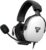 FANTECH Gaming Headset with 7.1 Virtual Surround Sound, Noise Cancelling Microphone, 40mm Drivers, USB Connection, in-Line Audio Control, Compatible with PC, PS4, PS5, Mac, Switch (White)