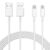 Gyusity 60W USB C to USB C Cable 10ft, 2Pack White