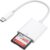 USB C SD Memory Card Reader, Type C Camera Adapter Trail Viewer for iPhone 17/ iPhone 16/15/ iPad MacBook/Air/Pro iMac/Samsung Galaxy Android